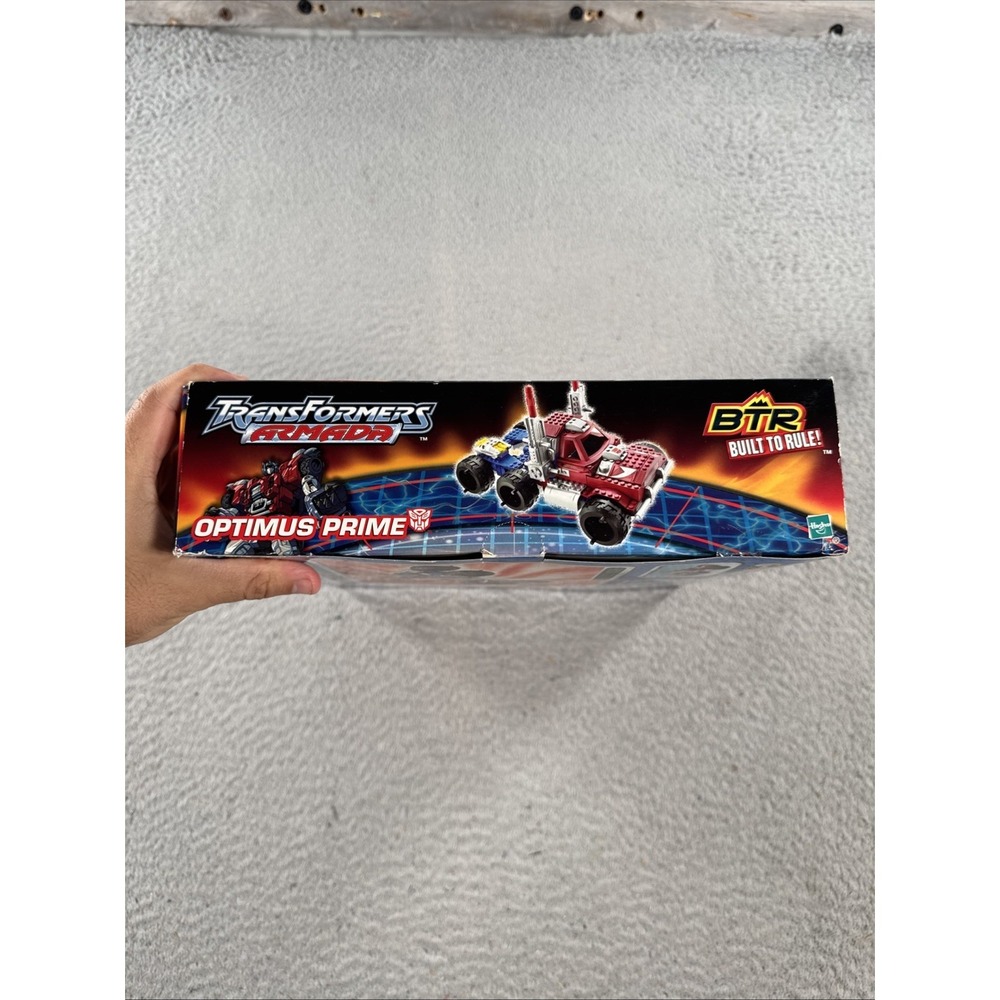 2003 Transformers Armada BTR OPTIMUS PRIME 7056 & SPARKPLUG Mini-con Sealed - Picture 4 of 5